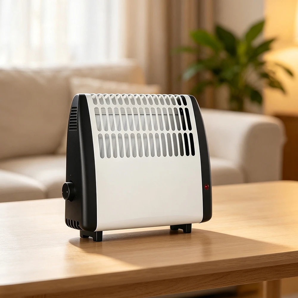 For Small-Sized Forced-Air Heater Designed for 10 Sq M Coverage with Consistent Output and Unobtrusive Operation
