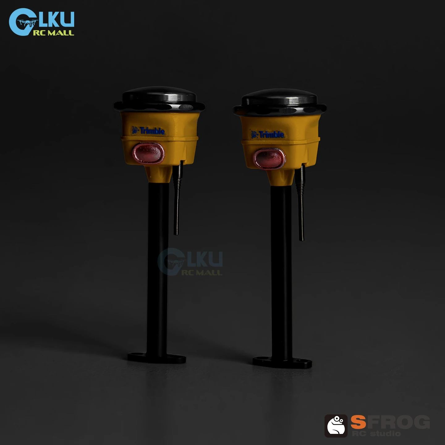 SFrog 1/14 Novo produto GPS com luz embutida, controle de indução magnética, compatível com LESU, CUT, SFrog e outros produtos