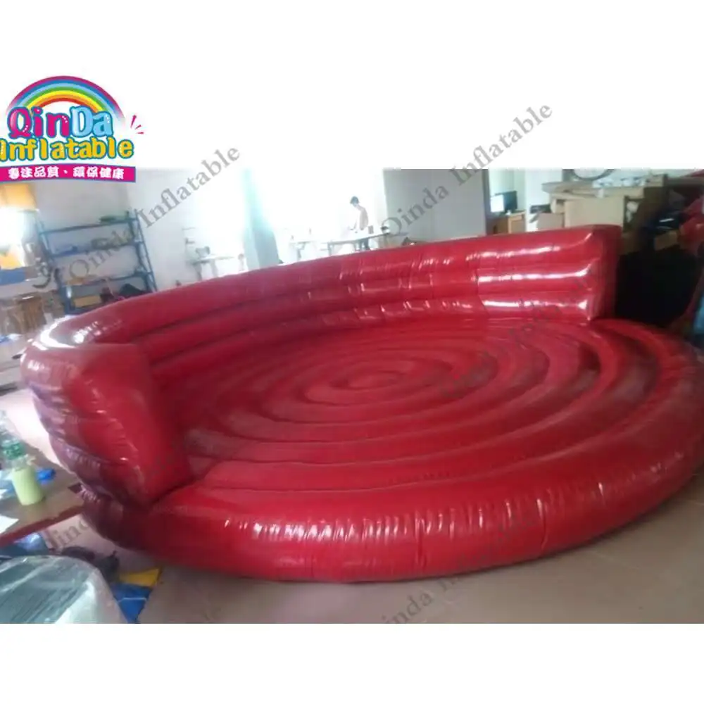 Summer Hot Product Inflatable Water Sofa 5m Inflatable Flying Crazy Ufo For Rental