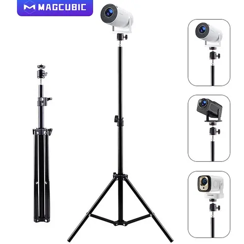 Suporte portátil universal extensível magcúbico para hy300 pro hy320 mini hy310 projetor tripé de viagem montagem