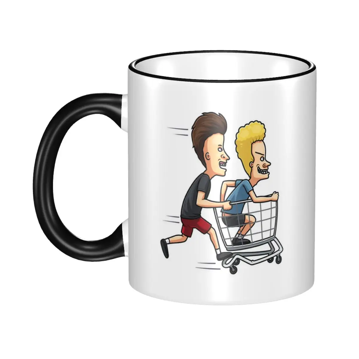 

Cartoon Beavis And Butthead Funny Mug Kawaii Tea Cup Gift For Women Men