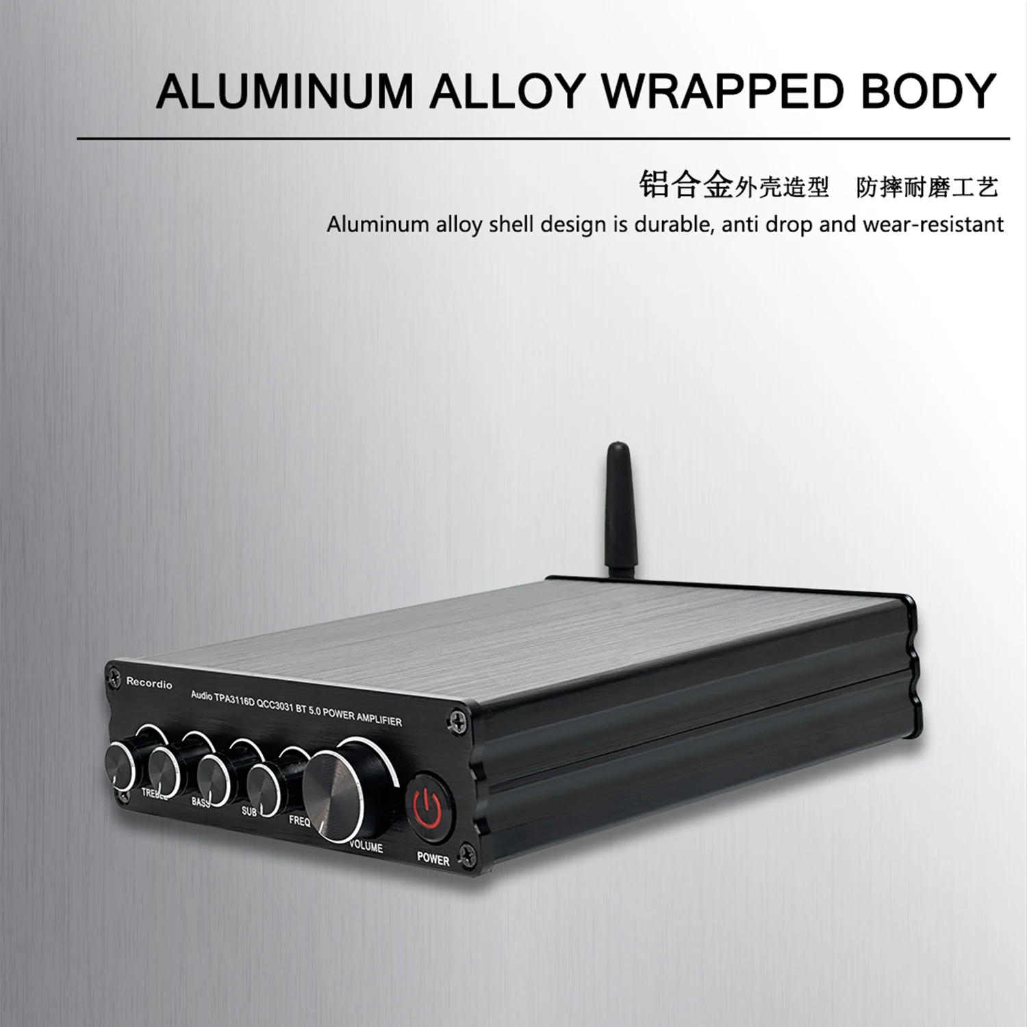 2025GAP-3116T Mini High Power Amplifier TPA3116 Dual Core HiFi Amplifier Home Audio Amplifier