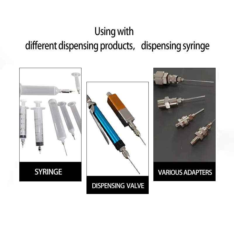 Aiguilles à pointe arrondie en acier inoxydable industriel 304, 1,5 pouce, 8-30G, 12 pièces/boîte, entièrement métalliques, pour la distribution de colle.