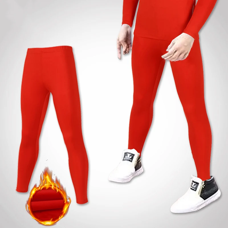 Kids Fleece Running Tights Hiking Pants Children Boy Girl Basketball Football Soccer Fitness Exercise Sport Velvet Legging A726