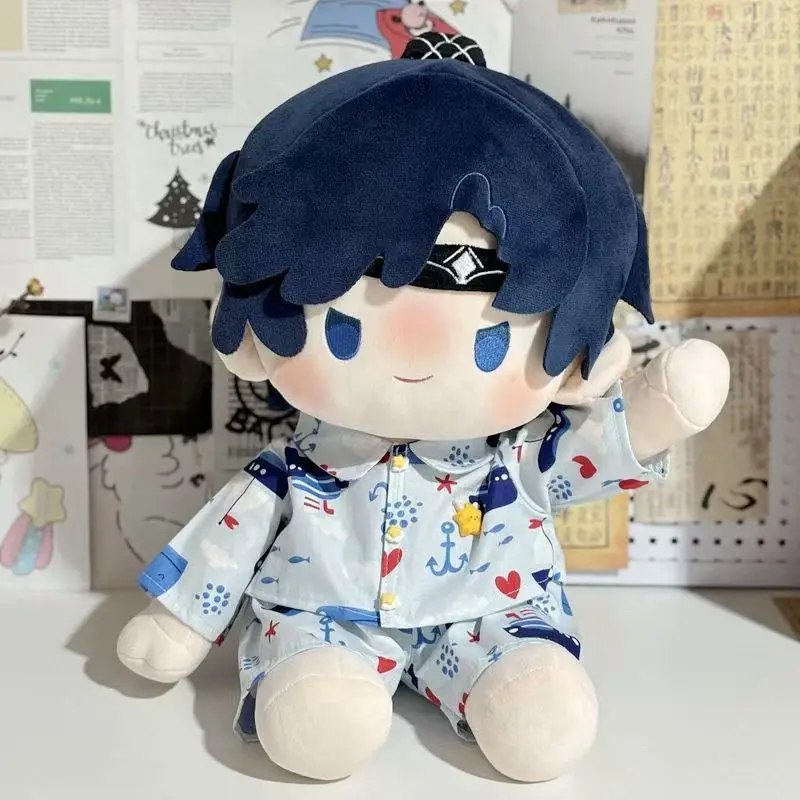 Kawaii 40cm Cotton Dolls Accessories Doll Clothes Doll Clothing Action Dress-up Puppet Sleepy Printed Pajamas Replacement Toys