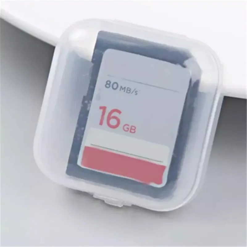 10Pcs Multifunction Mini Clear Plastic Jewelry Box Square Storage Containers for Earrings Small Items with Lids Jewelry Box