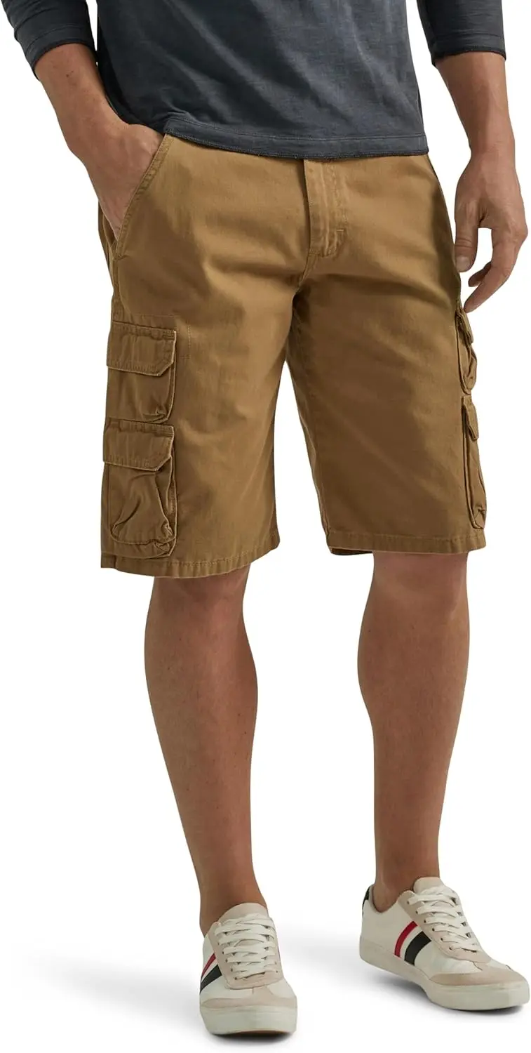

Elegant Twill Cargo Shorts for Men