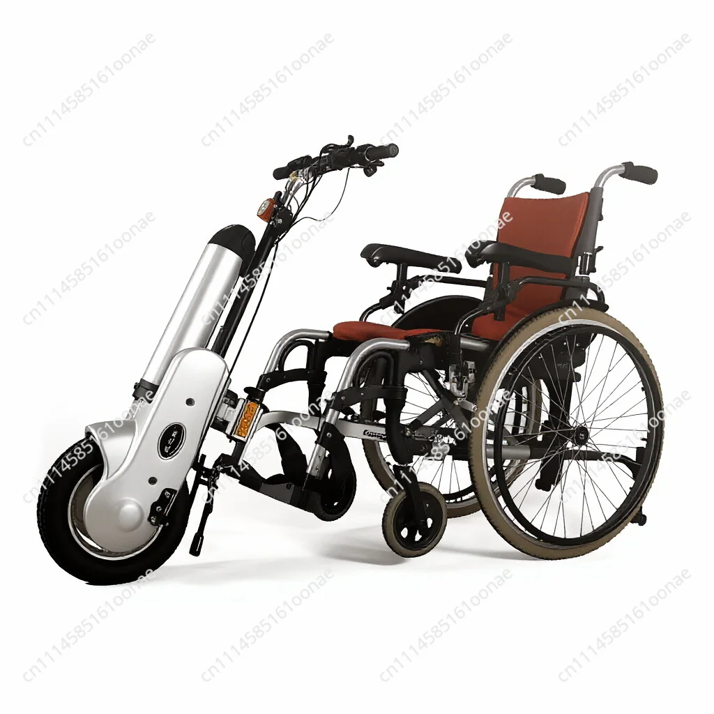 Electric vehicle head Sports wheelchair Folding wheelchair Drive head Trailer head 12 inch lithium battery