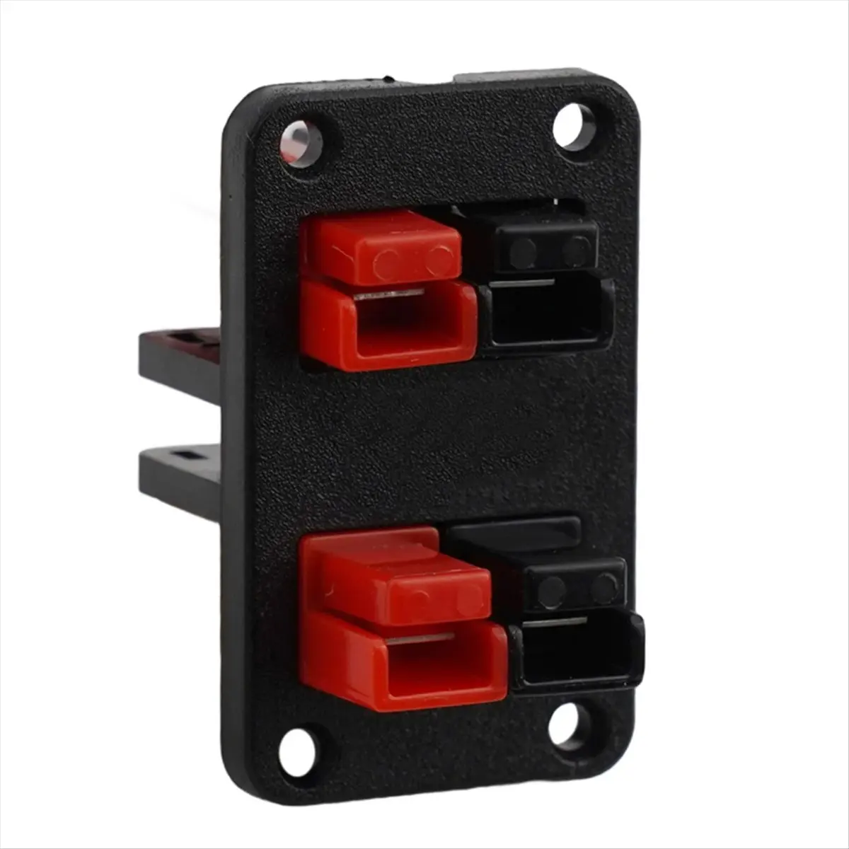 AA80 2pcs 45A 600V Power Plug Cable Connectors for Plug Connector Fixed Mounting Bracket Panel Power Plug Connector