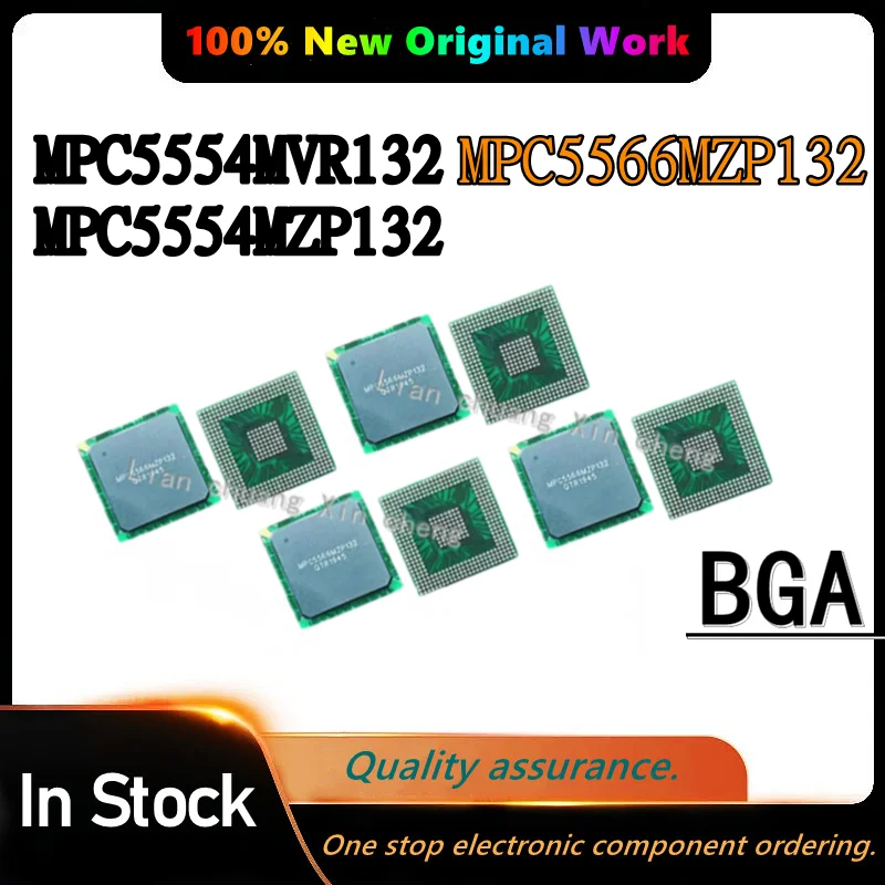 

100% Original MPC5554MVR132 MPC5554MZP132 MPC5566MZP132 MPC5554 MPC5566 MPC5566M MPC5554MBGA New IC Chipset