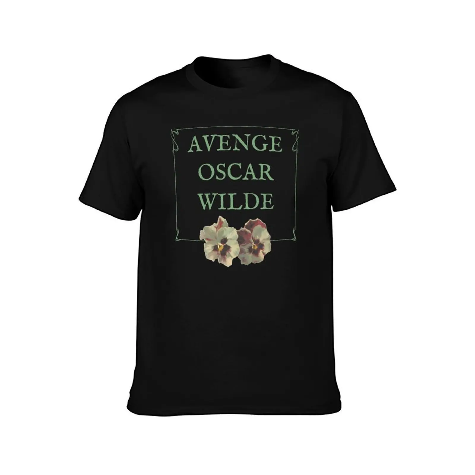 Avenge Oscar Wilde T-Shirt Plus Size Street Style Tee T-Shirt