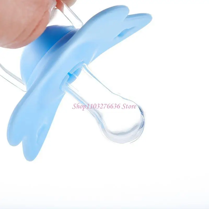 

R6FD Силиконовая соска, плоская соска, соска с кольцом-прорезывателем, детская соска для Butterfl