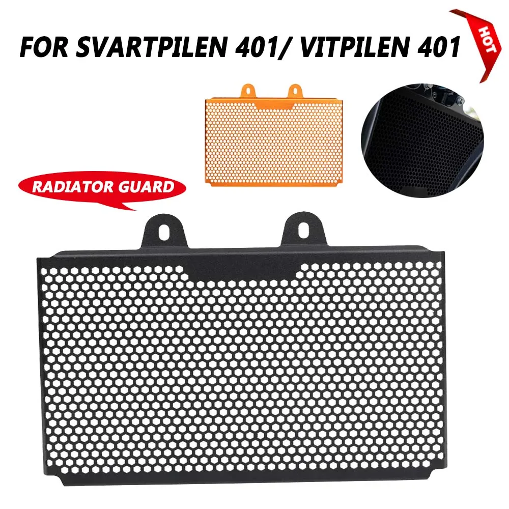

Motorcycle Radiator Guard Protective Cover Grille Protector For Husqvarna Svartpilen 401 VITPILEN 401 2018 2019 2020 Accessories