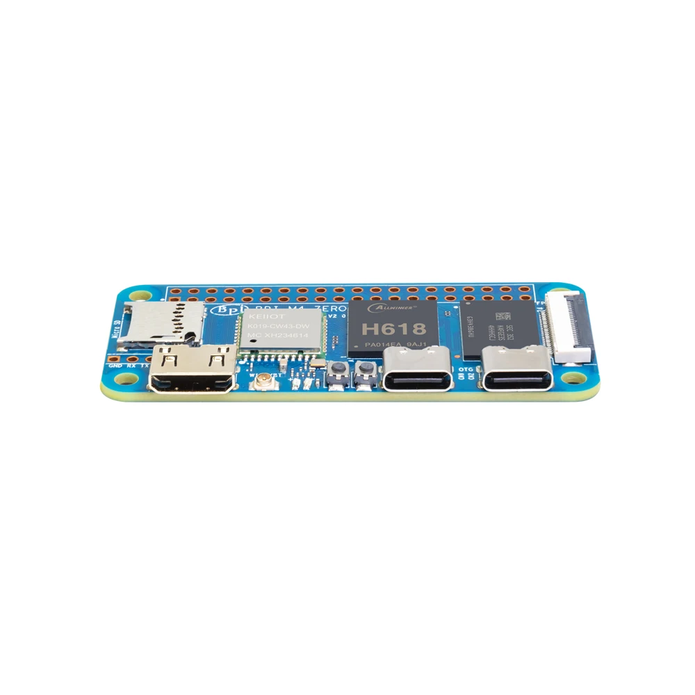 Imagem -02 - Banana pi Único Computador da Placa Placas de Desenvolvimento do Bpi-m4 Zero Allwinner H618 Braço Mali G31 Gpu 2.4g 5g Wifi 4g Lpddr4 32g Emmc