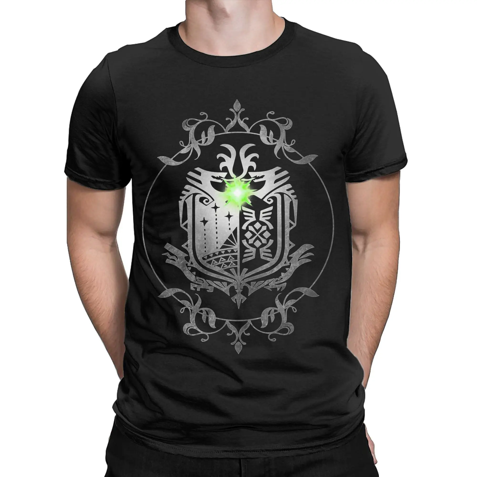 

Monster Hunter World Tee Shirt for Men Women Graphic Printed T Shirts Cotton Clothes