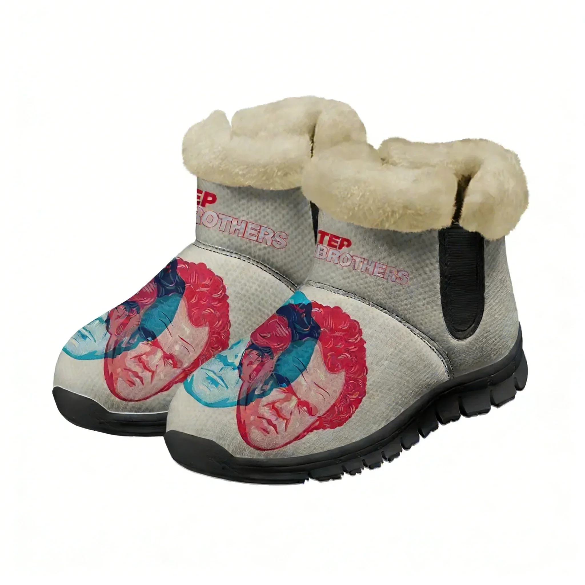 Step Brothers Snow Boot Mens Womens Teentager Warm Boot High Quality Personalized Casual Lightweight Sneakers Customized Shoes