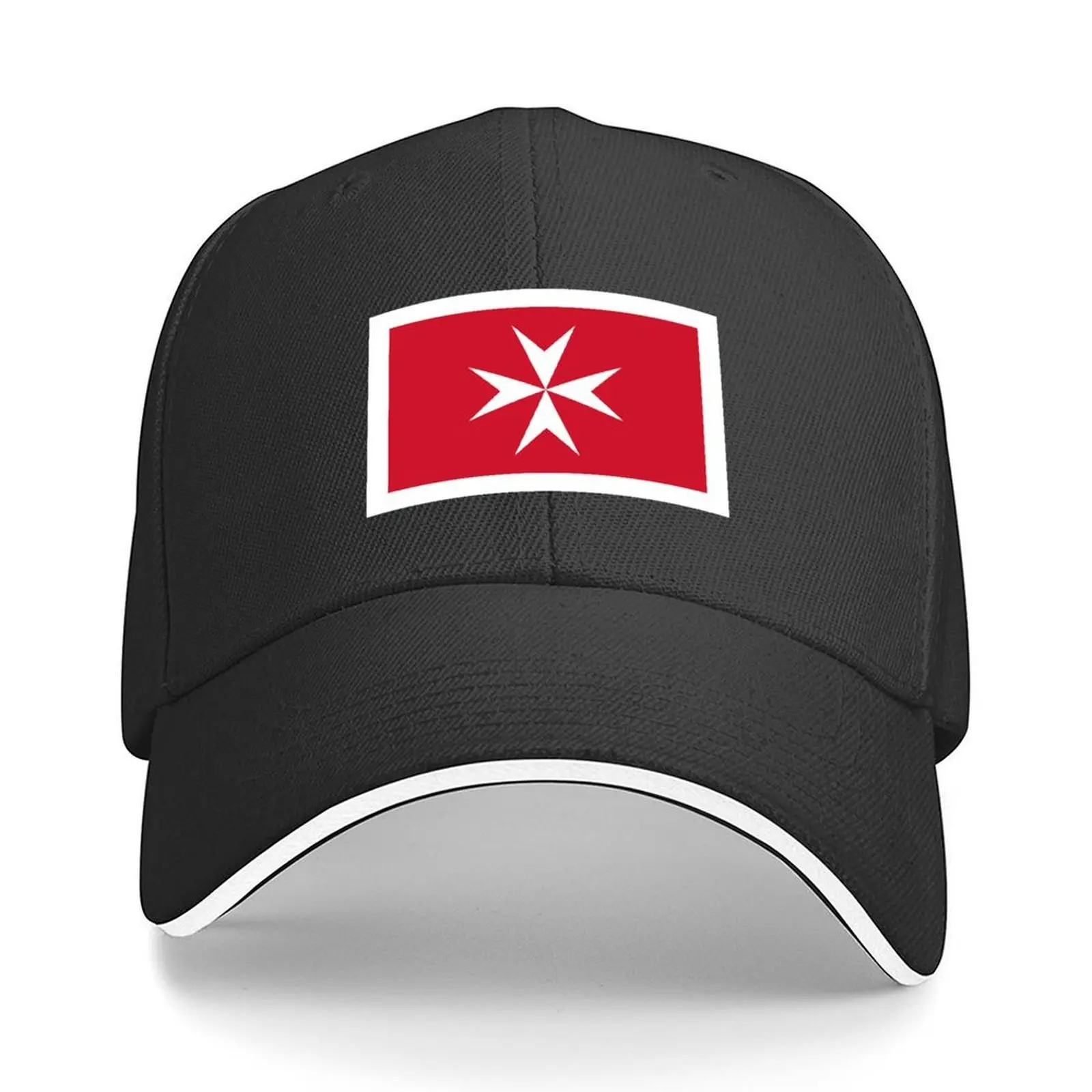 

Civil Flag of Malta Baseball Cap New Hat Fishing cap Rave Hat Man For The Sun Woman Hats Men's