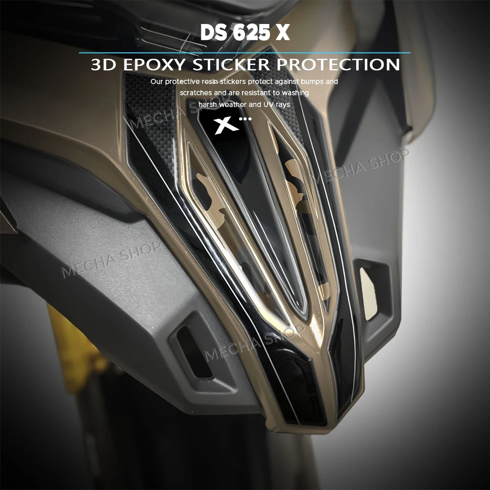 

ds625x Tank Pad 3D Epoxy Resin Sticker Protection Kit For Voge Valico 625DSX DSX 625 2025