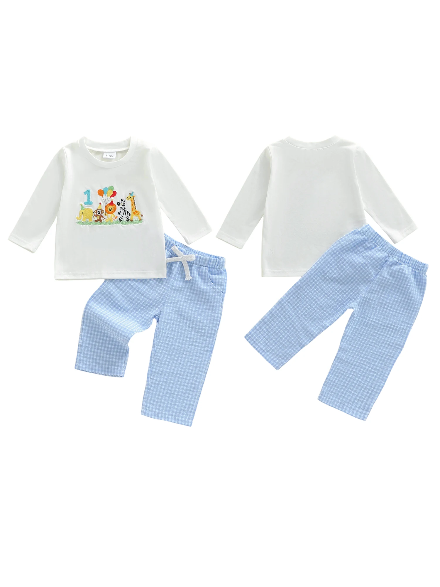 ชุดเดรสพิมพ์ลายดอกไม้สำหรับเด็กผู้หญิงวัยหัดเดินพร้อมที่คาดผมและกางเกงบานชุด 3 ชิ้นสำหรับการเฉลิมฉลองวันเกิดครั้งแรก