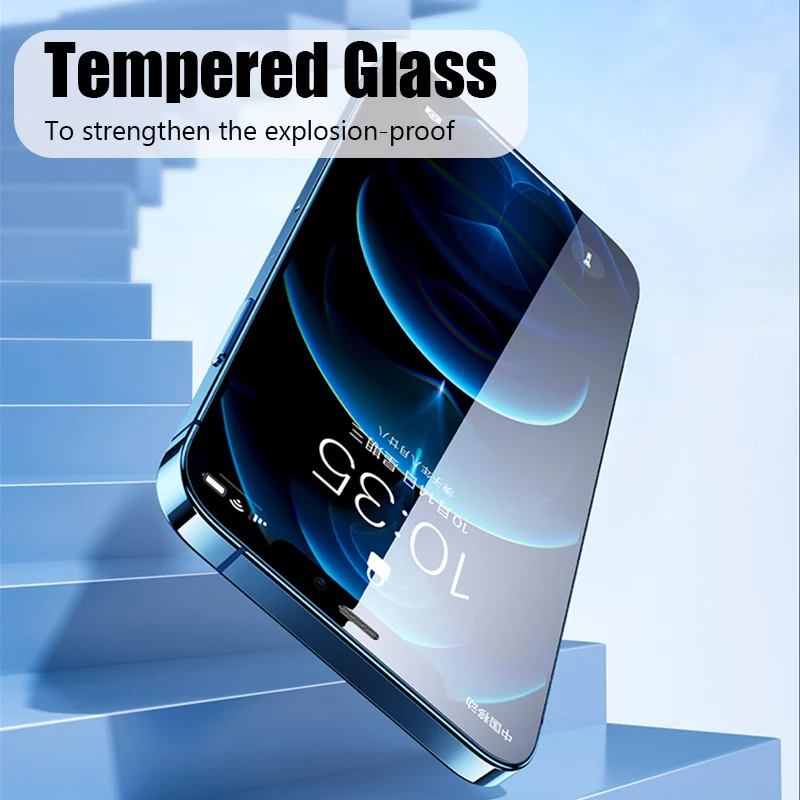 5PCS Tempered Glass For iPhone 14 13 12 11 Pro Max Mini Screen Protector for iPhone 14 8 7 6 6S Plus X XR XS Max SE 2022 Glass