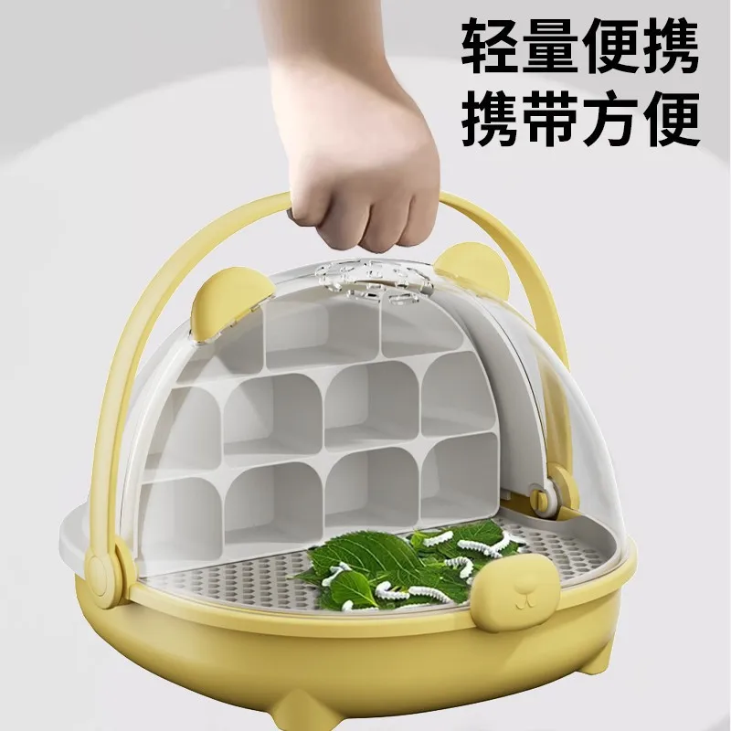 Silkworm Student Kit For Raising Silkworms Live Seeds And Eggs Observation Breeding Blind Box Spring Grade Advanced Space