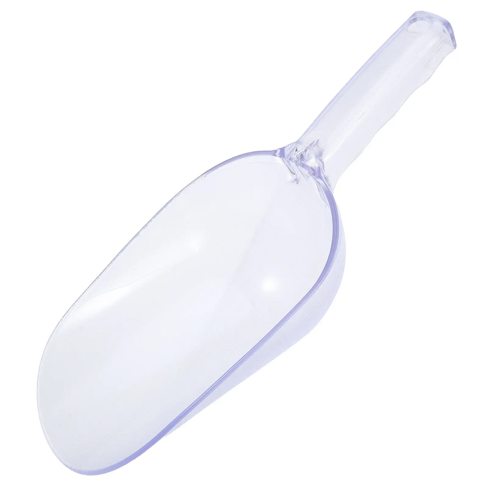 

Thickened Clear Plastic Ice Scoop for Freezer Multipurpose Food Grade Scoop Ice Maker Popcorn Coffee Beans Clear Scoops for Food