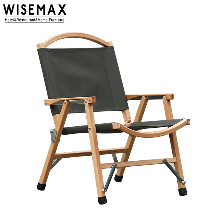 WISEMAX FURNITURE wholesale cheap aluminium frame outdoor foldable camping chair fishing chair outdoor chair table set