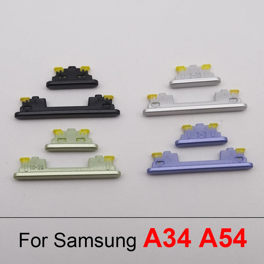 1pc Power Button ON OFF Volume Up Down Side Buttons Key For Samsung Galaxy A54 A546 A34 A346