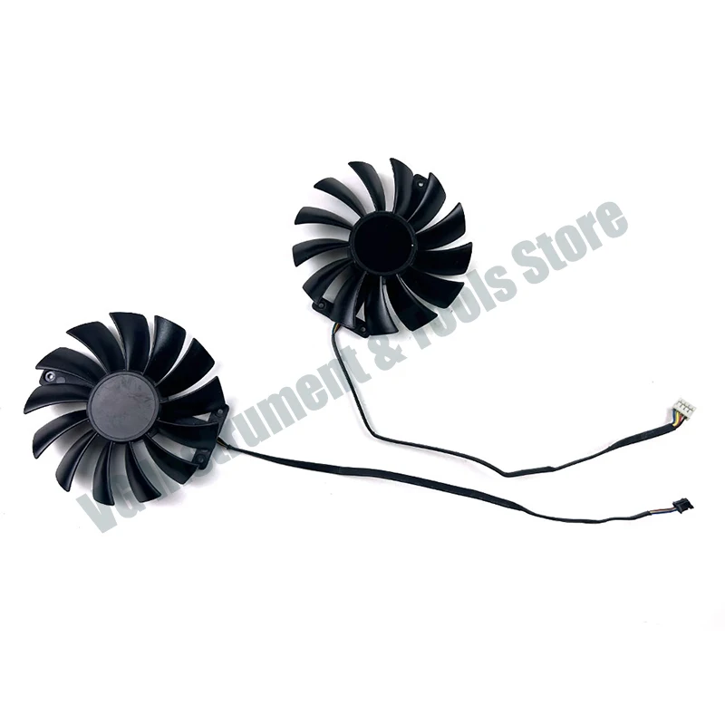 New Dual Fan Cooling Heatsink Module for Lenovo RTX 3060 12GB GPU CF9015H12D 85mm 4Pin PWM Replacement Fan for Legion Desktop