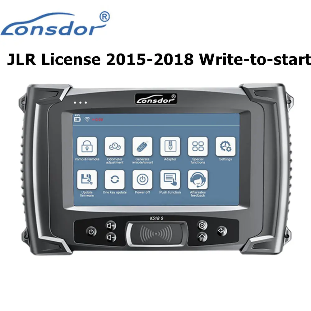 Lonsdor JLR License 2015-2018 for Land Rover/Jaguar Write-to-start via OBD for K518ISE K518S ( only license, not device )