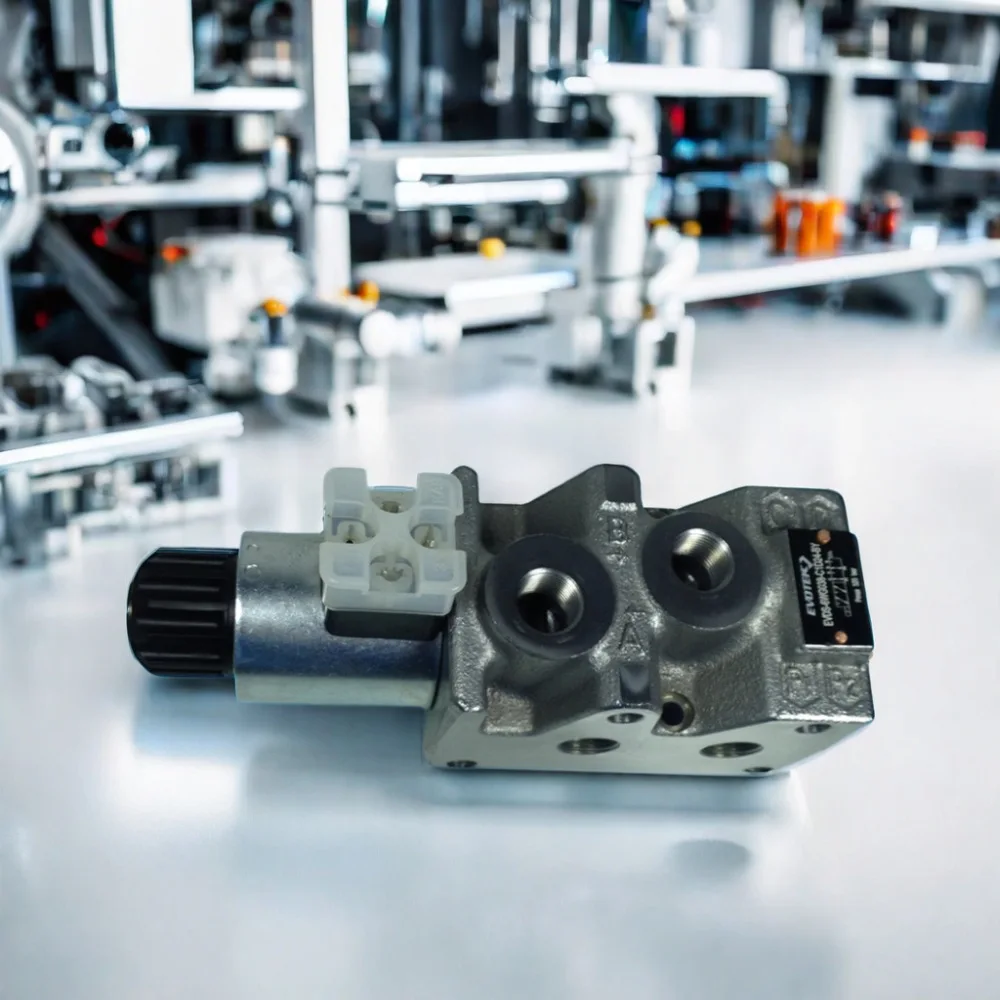 EVDS-6W EVDS-10W Series 2-Position 6-Way Solenoid Directional Control Valve 90L/min Hydraulic Valve