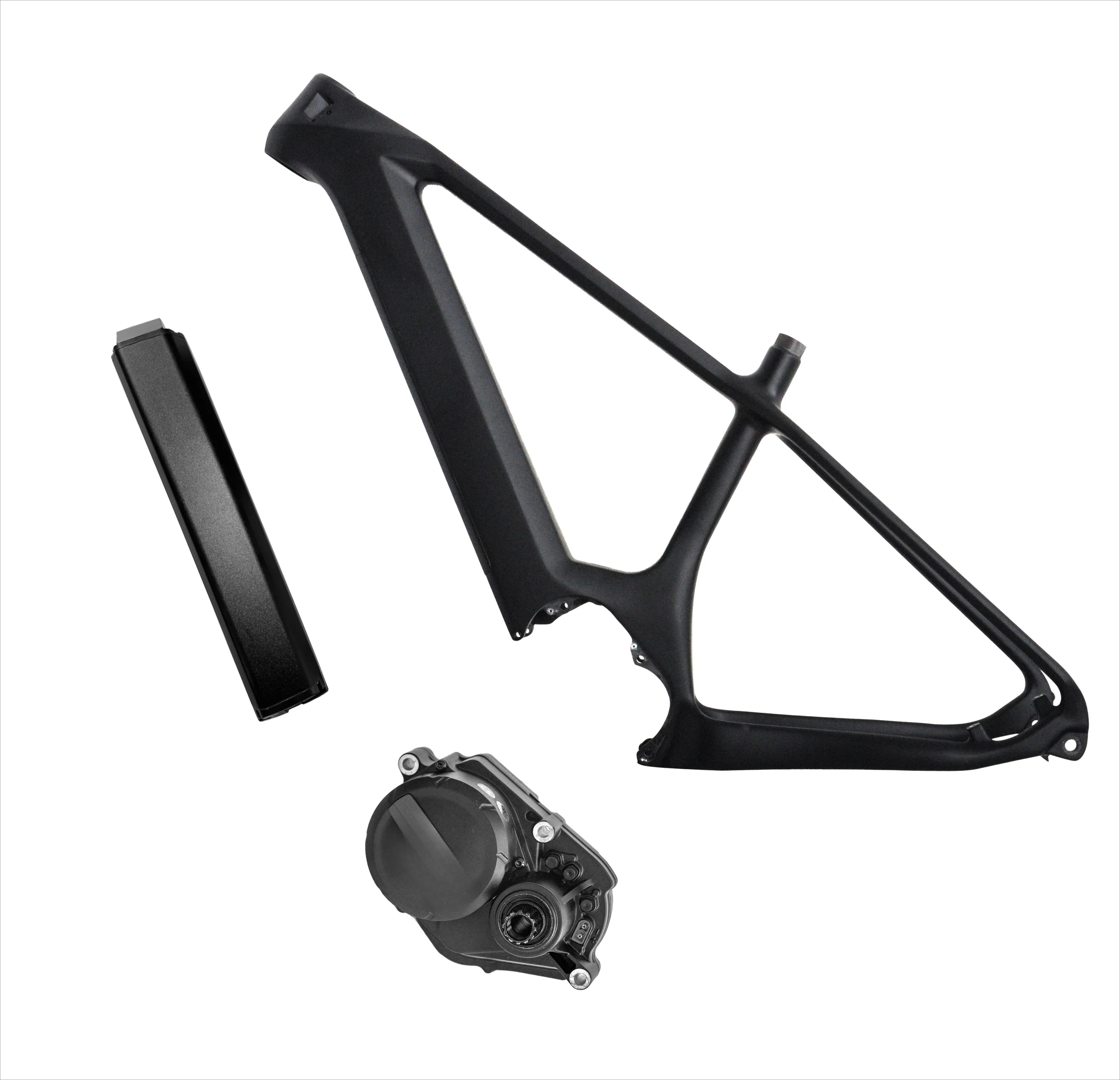 

E14 Hard Tail Carbon Fiber Ebike Frame for bafang m510 m560 m600 motor 29er