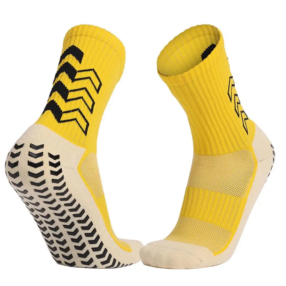 Anti Slip Grip Football Socks Soccer Socks Sports Men Women Baseball Rugby Socks Sport Socks Breathable Men Racing Cycling Socks