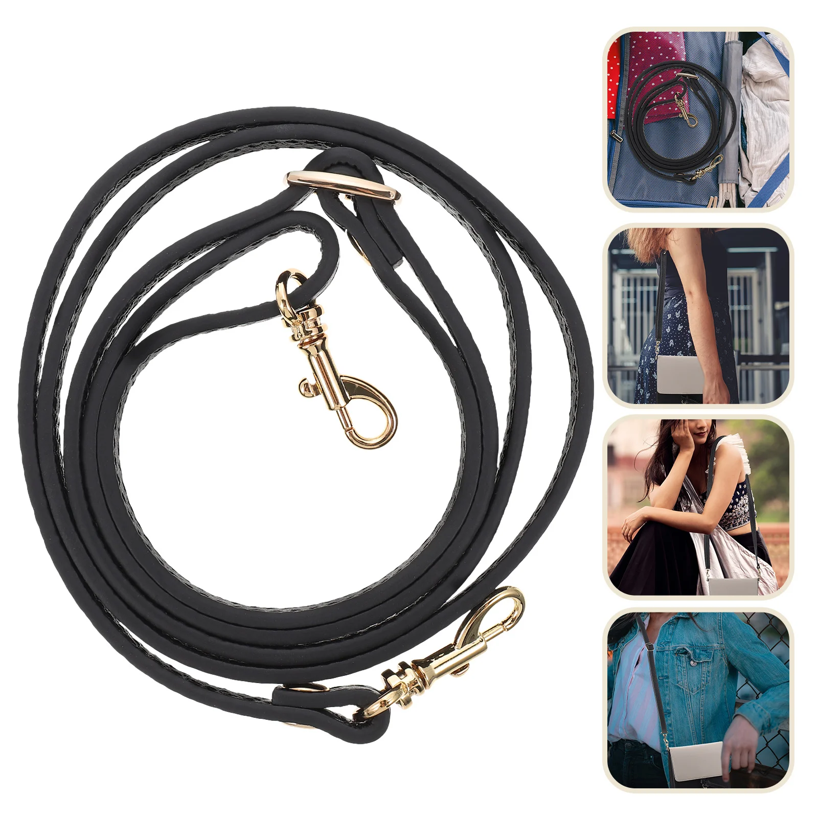 حقيبة PU حزام 12 سنتيمتر عرض قابل للتعديل 75-130 سنتيمتر حقيبة يد حزام استبدال محفظة كروسبودي اكسسوارات حقيبة حزام الكتف