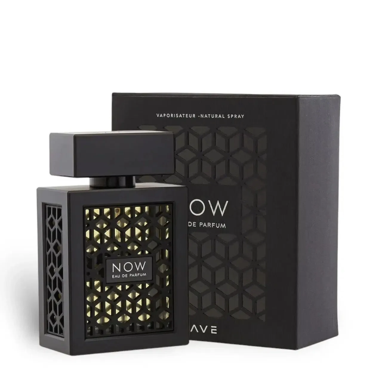 Rave Now for Men Eau De Parfum Spray, 3.4oz, Rose, Dry Birch, Blackcurrant, Oakmoss - Now by RAVE Is a Woody Aromatic Fragrance for Men