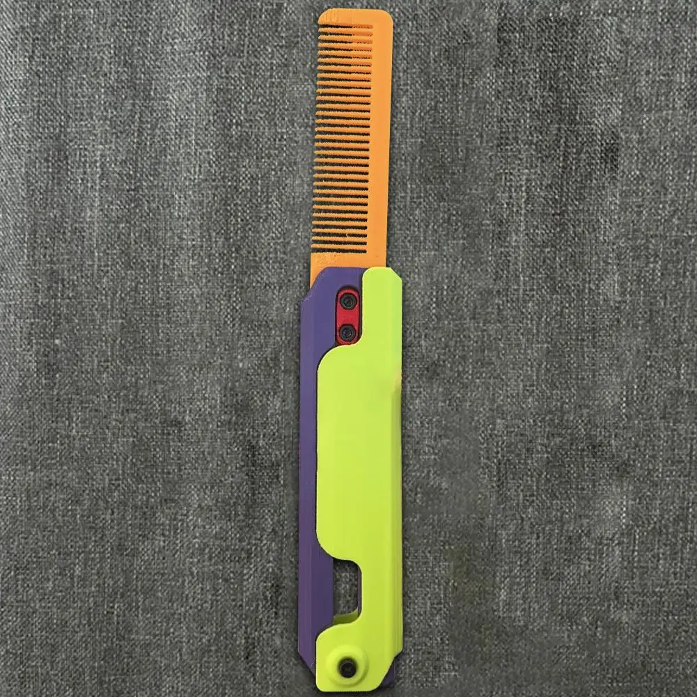 Fidget Creative Comb 3D Gravity Comb Funny carota pettine strumenti per la toelettatura giocattolo di decompressione per adulti bambini pettini per alleviare la pressione