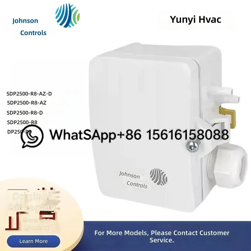 Original Johnson Controls SDP2500-R8 DP250-R8 AZ SDP2500-R8-AZ-D Differential Pressure Transmitter New HVAC Sensor Module