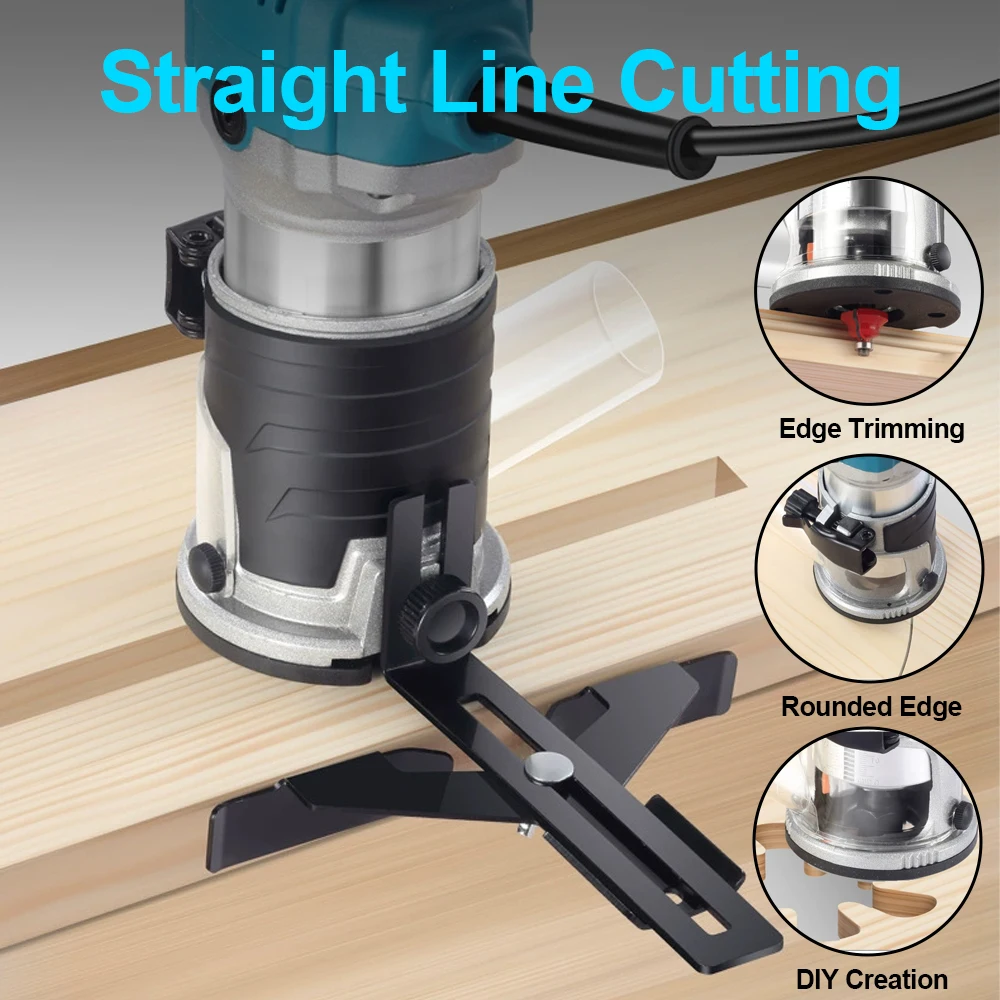 Hout Router 800 W/2000 W Elektrische Trimmer Houtbewerking Freesmachine Elektrische Hand Trimmer Hout Rand Router Tool thuis Diy