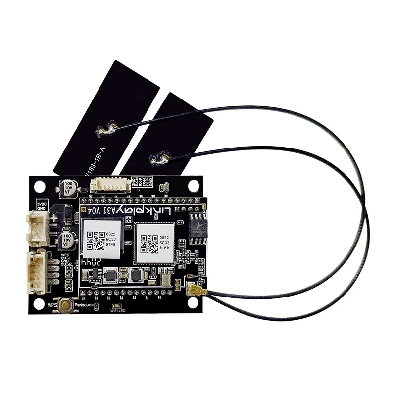 

Популярный аудиомодуль Wi-Fi поддерживает многокомнатную плату PCBA AirPlay DLNA Bluetooth 5.0