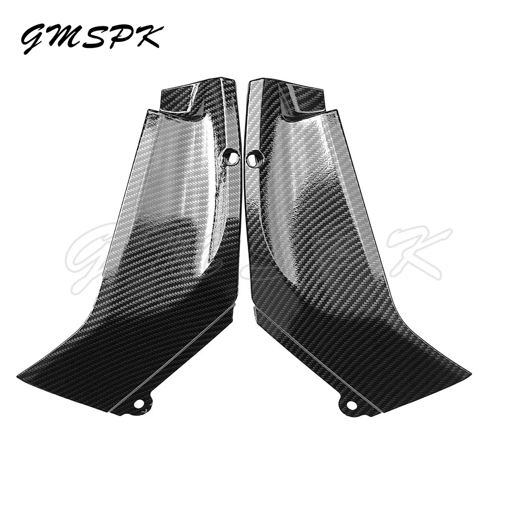 1 Pair Carbon Fiber Pattern Motorcycle Parts Side Panels Fairing Cover Fit for Yamaha YZF R1 YZFR1 1998 1999 2000 2001