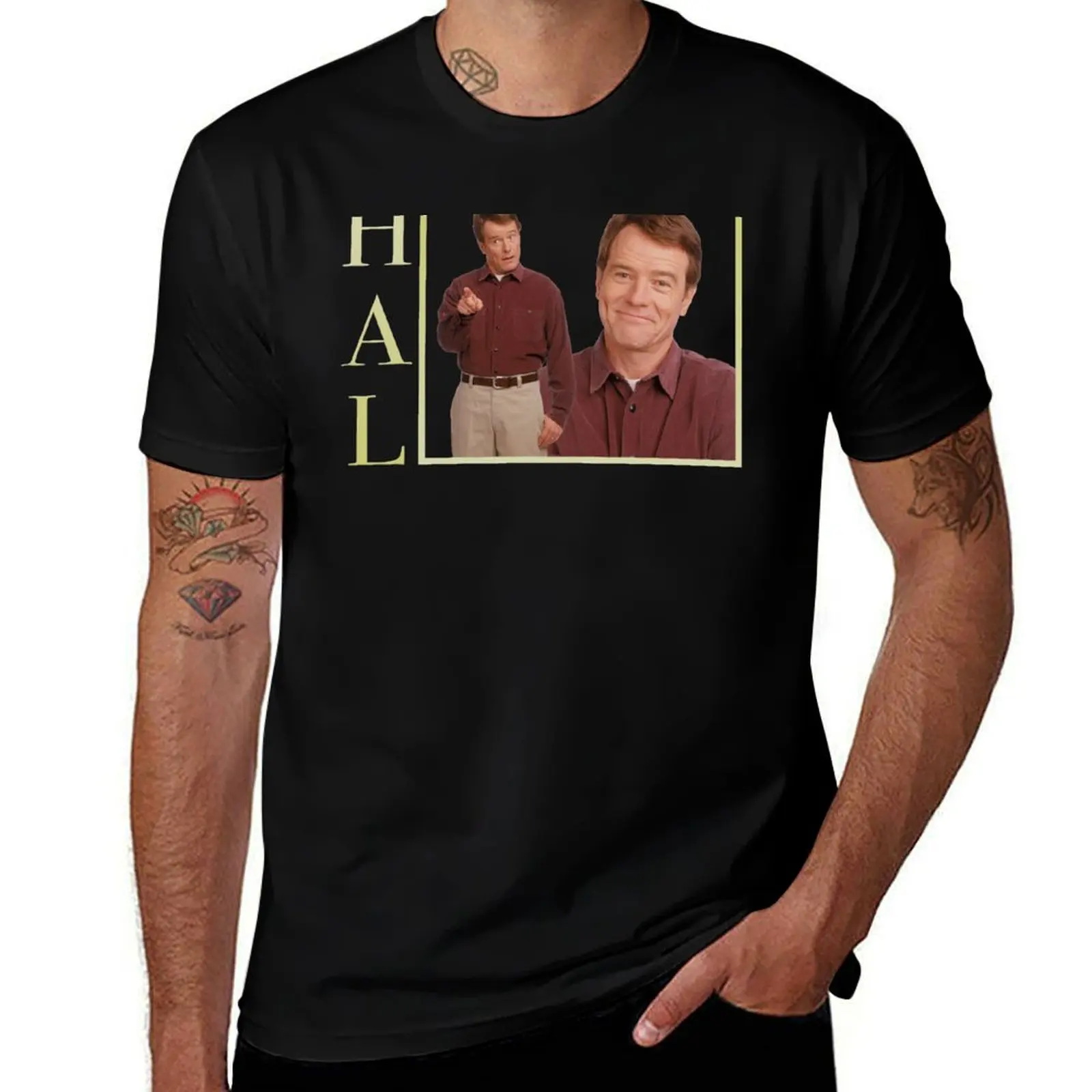 Hal - Malcolm in the Middle T-Shirt Fashion Graphic Tee for Men T-Shirt