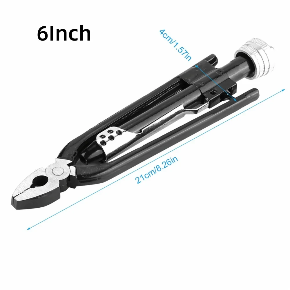 6/9 Inch Safety Wire Twist Pliers 1.5mm x 30m One Way Twist Wire Twisting Tool Steel Wire 0.8mm x 15m Lock Wire Pliers