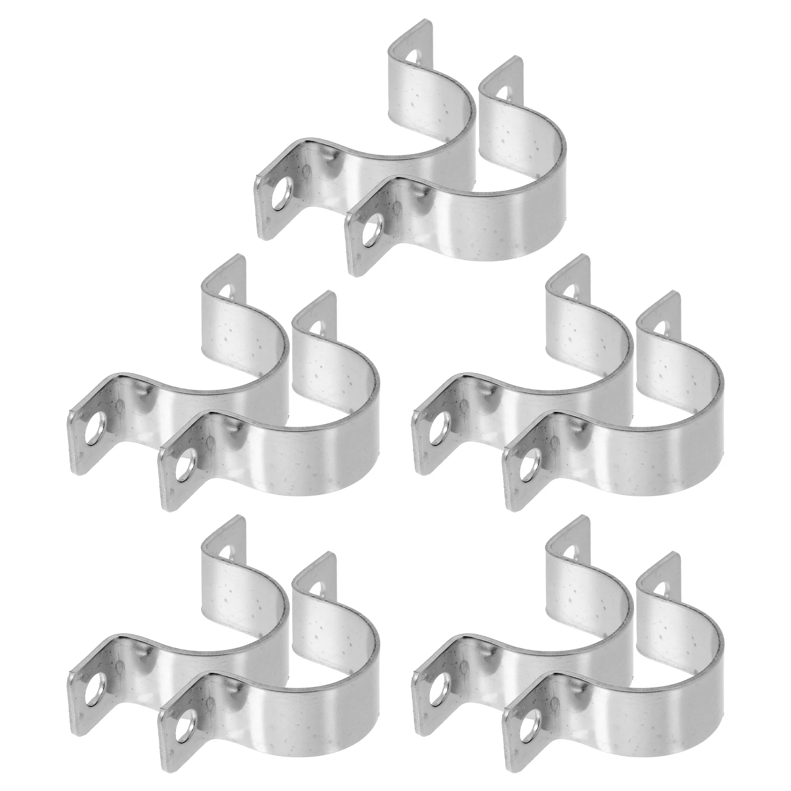 

20 Pcs Cable Clamp Bracket Cord Fastener Clip Holder Clips Hose Metal Tube Mini
