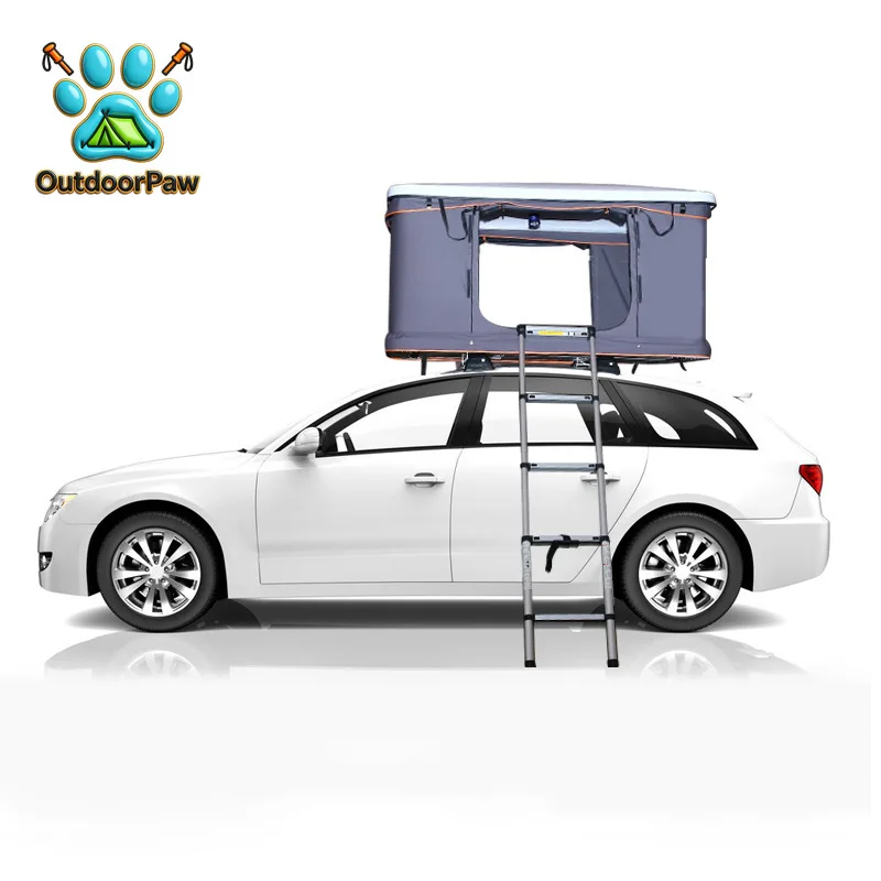 Source Factory Fully Automatic Car Small SUV Outdoor Self-driving Tour Hard Top Hard Shell, Roof Tent Car Tent