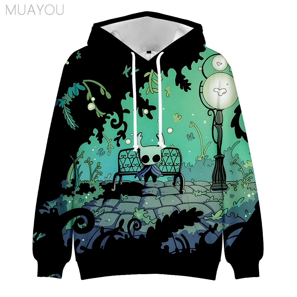 Hollow Knight Silksong sweat à capuche pour homme femmes 3D imprimé vêtements printemps automne loisirs Hollow Knight sweat à capuche