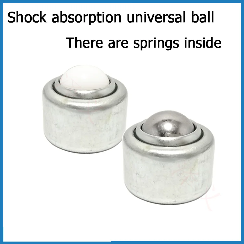 Universal Ball Transfer Unit with Spring Damping: CY-12T/15T/25T Cattle Eye Bearings Compression Roller Wheel Conveyor Ball
