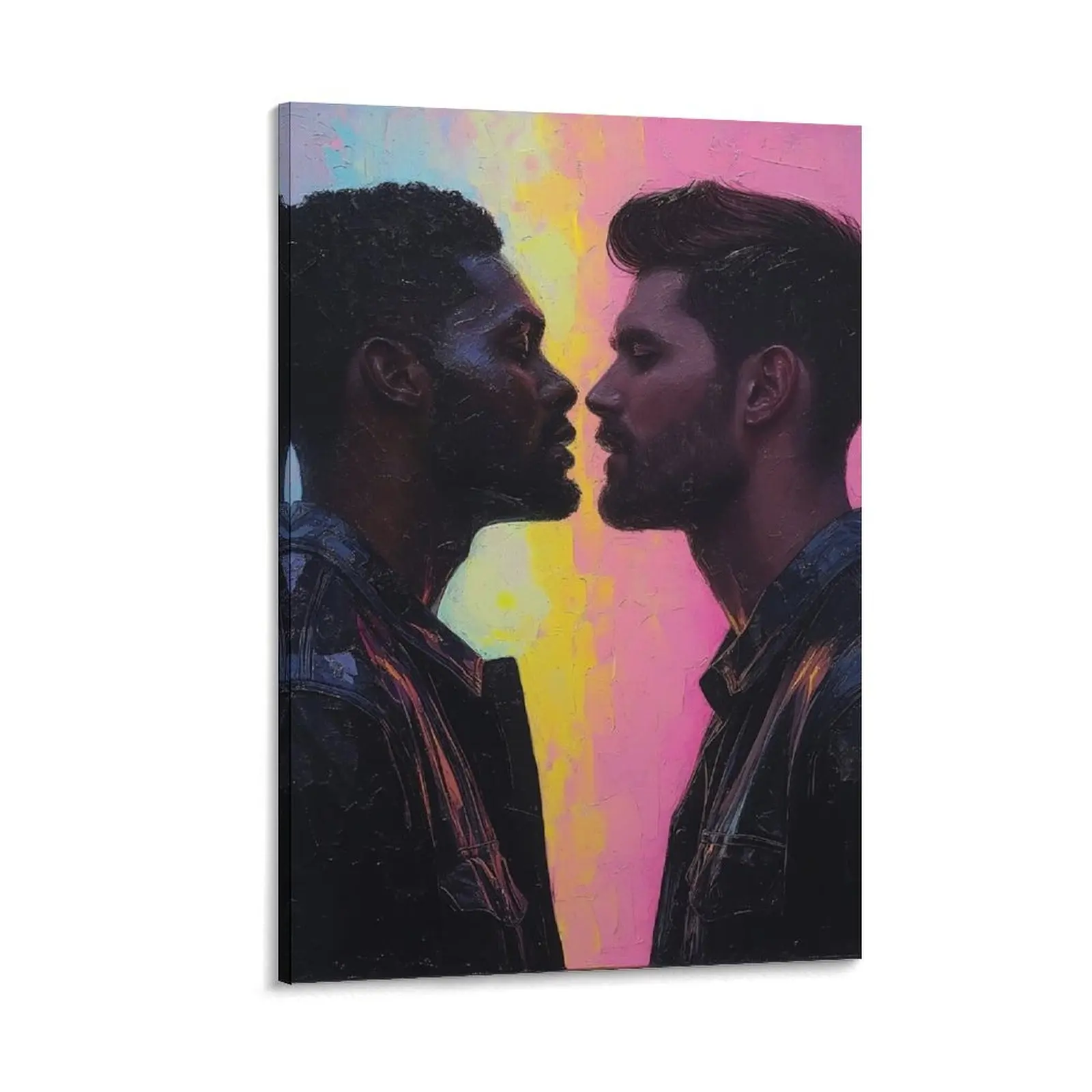 

The Kiss Canvas Painting nordic home decor anime poster