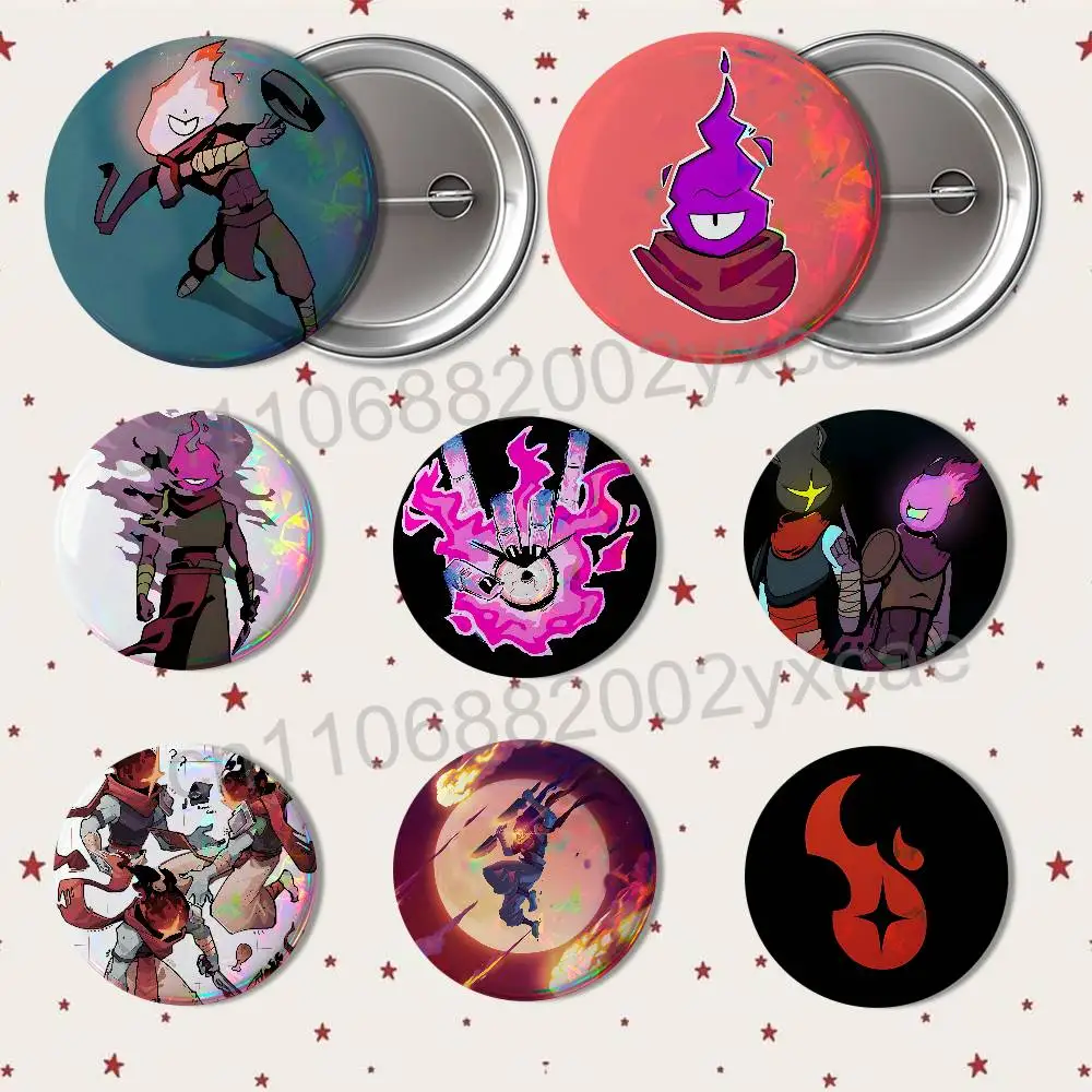 

Swordsman game cool Alucard Dead Cells Creative Round Badge Button Pin Bag Decor Fans Collection Friends Gift Brooch