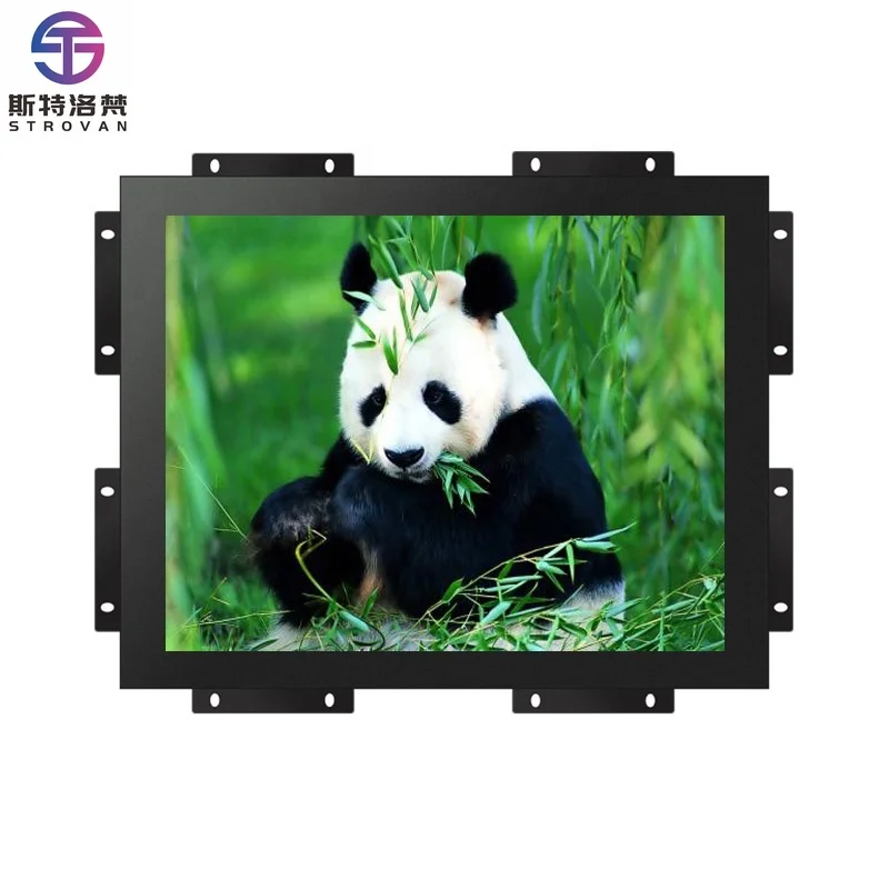 

Open Frame 15 Inch Industrial Capacitive or Resistive Touch Screen Display
