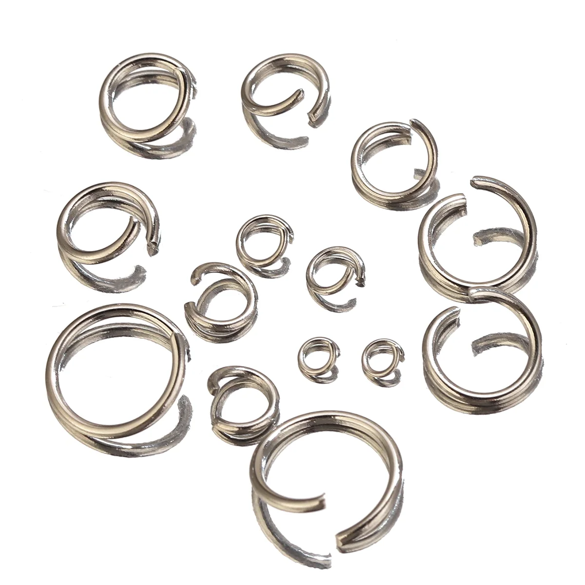 200pcs Stainless Steel Open Jump Rings for DIY Jewellery Making